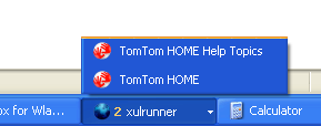 Taskbar shows 'xulrunner' instead of the application name